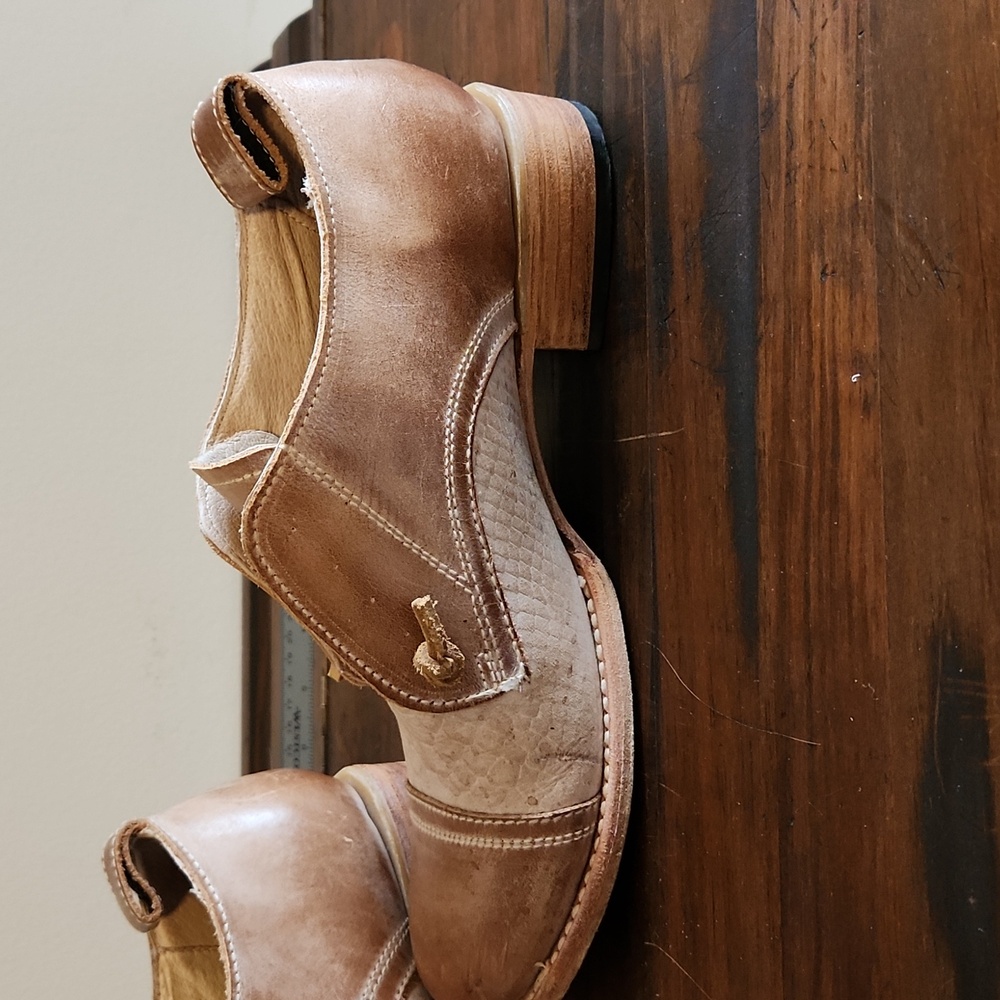 Freebird Womens Mabel Leather Shoes - Picture 6 of 11